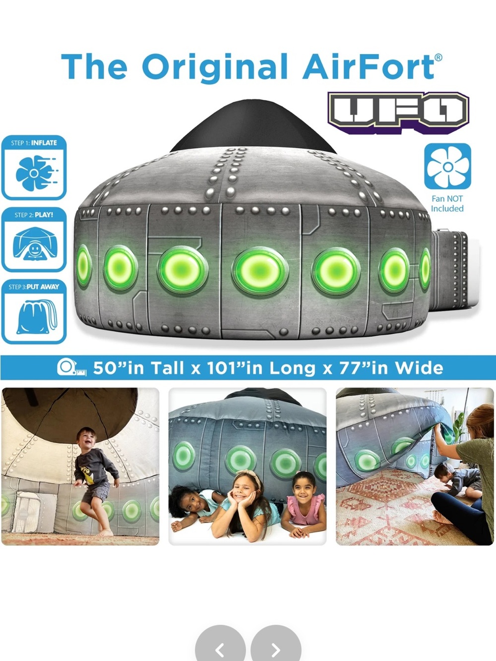 NEW UFO inflatable play tent